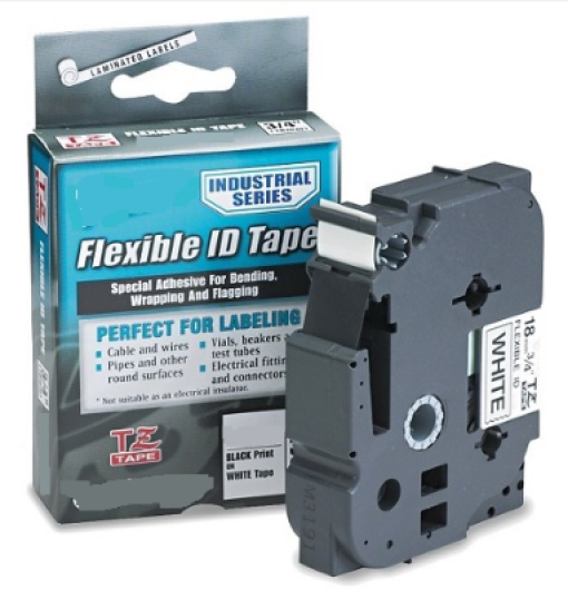 Utángyártott BROTHER TZe223 szalagkazetta 9mm x 8m öntapadós laminált fehér alapon kék felirat IK