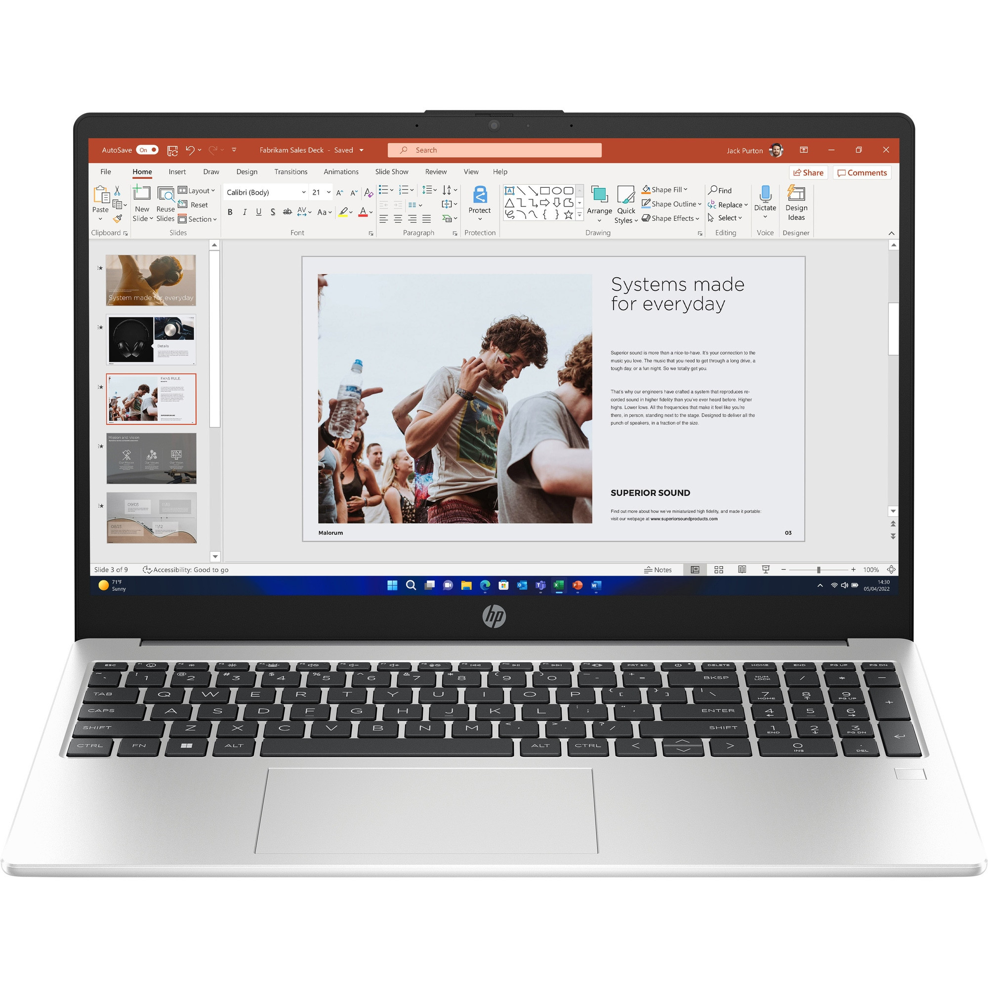 HP 250 G10, 15.6" FHD AG UWVA  250Nits, Intel Core i5 1334U 10C, 8GB, 512GB PCIe SSD, IntelR IrisR Xe, Silver, WIN11,ujjlenyomat olvasó, háttérvilágításos billentyűzet,3év garancia