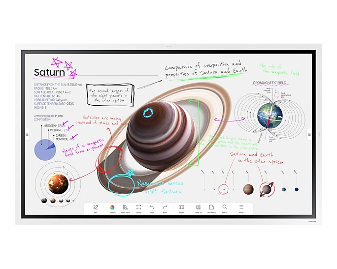 Samsung  Interaktív kijelző 55 WM55B Flip Pro 16/7, Tizen, UHD, 350