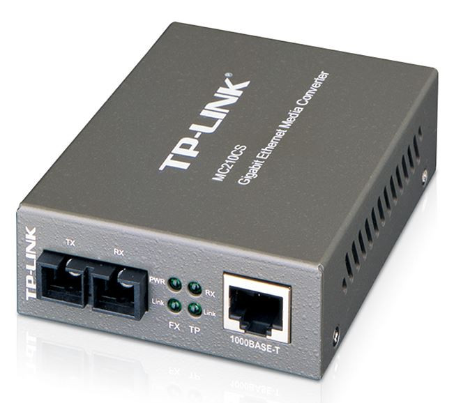 TP-LINK KONVERTER MC210CS GigabitSingle-ModeMedia
