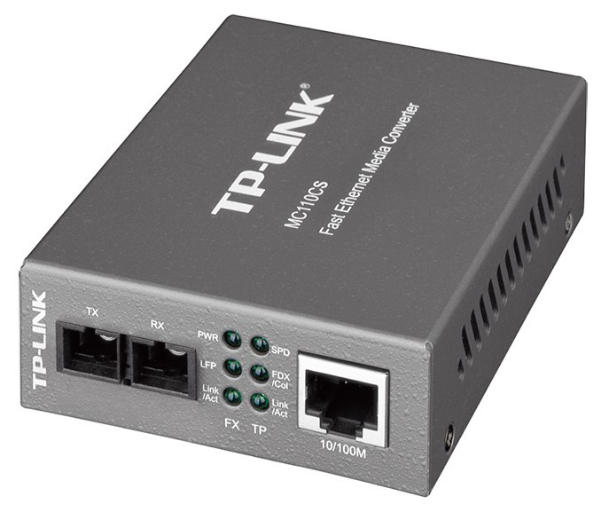 TP-LINK KONVERTER MC110CS 10/100MbpsSingle-ModeMedia