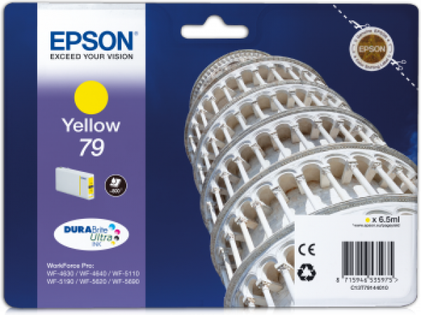 Epson T7914 Tintapatron Yellow 6,5ml No.79