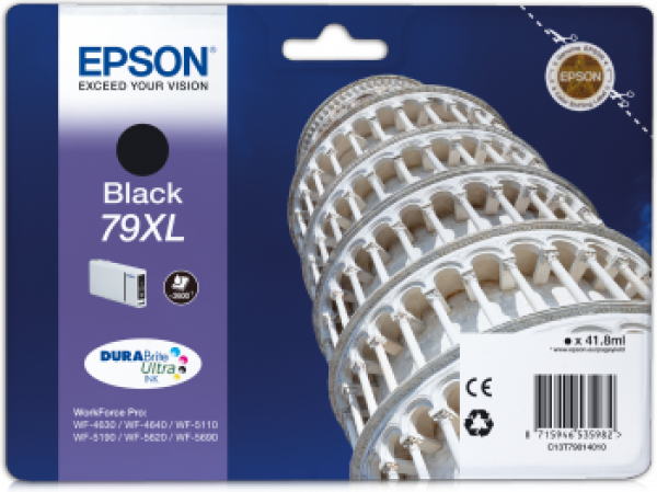 Epson T7901 Tintapatron Black 2.600 oldal kapacitás