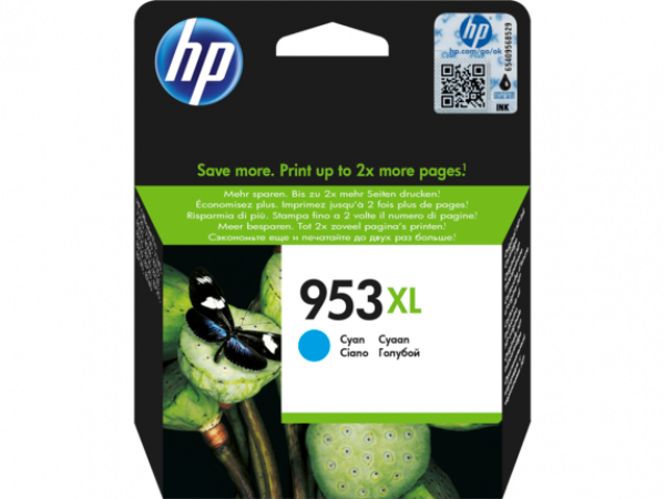 HP F6U16AE Tintapatron Cyan 1.450 oldal kapacitás No.953XL