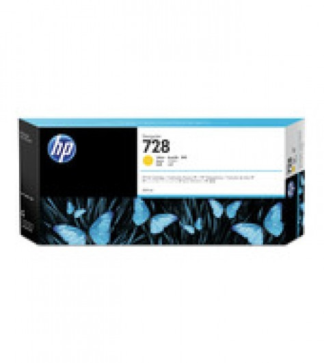 HP No.728 300-ml Yellow InkCart F9K15A