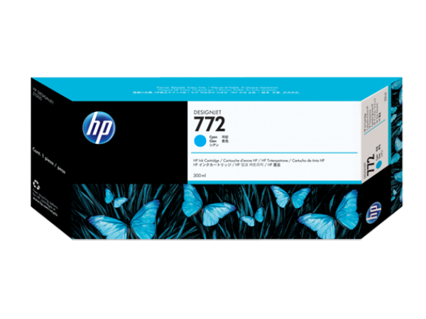 HP CN636A Patron Cyan 300ml No.772