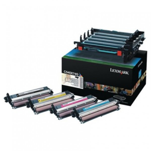 Lexmark C54x/X54x Drum kit Black+Color 30K C540X74G