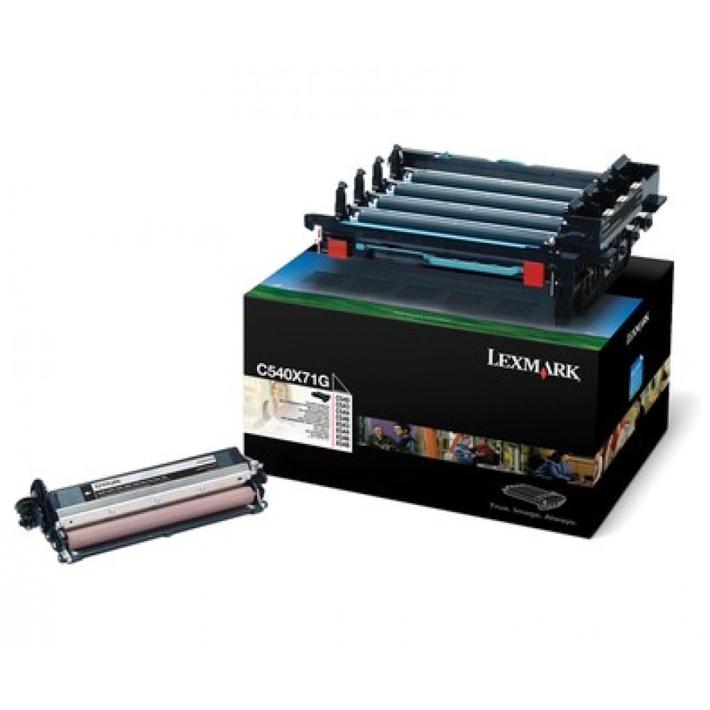 Lexmark C54x/X54x Drum kit Black 30k C540X71G