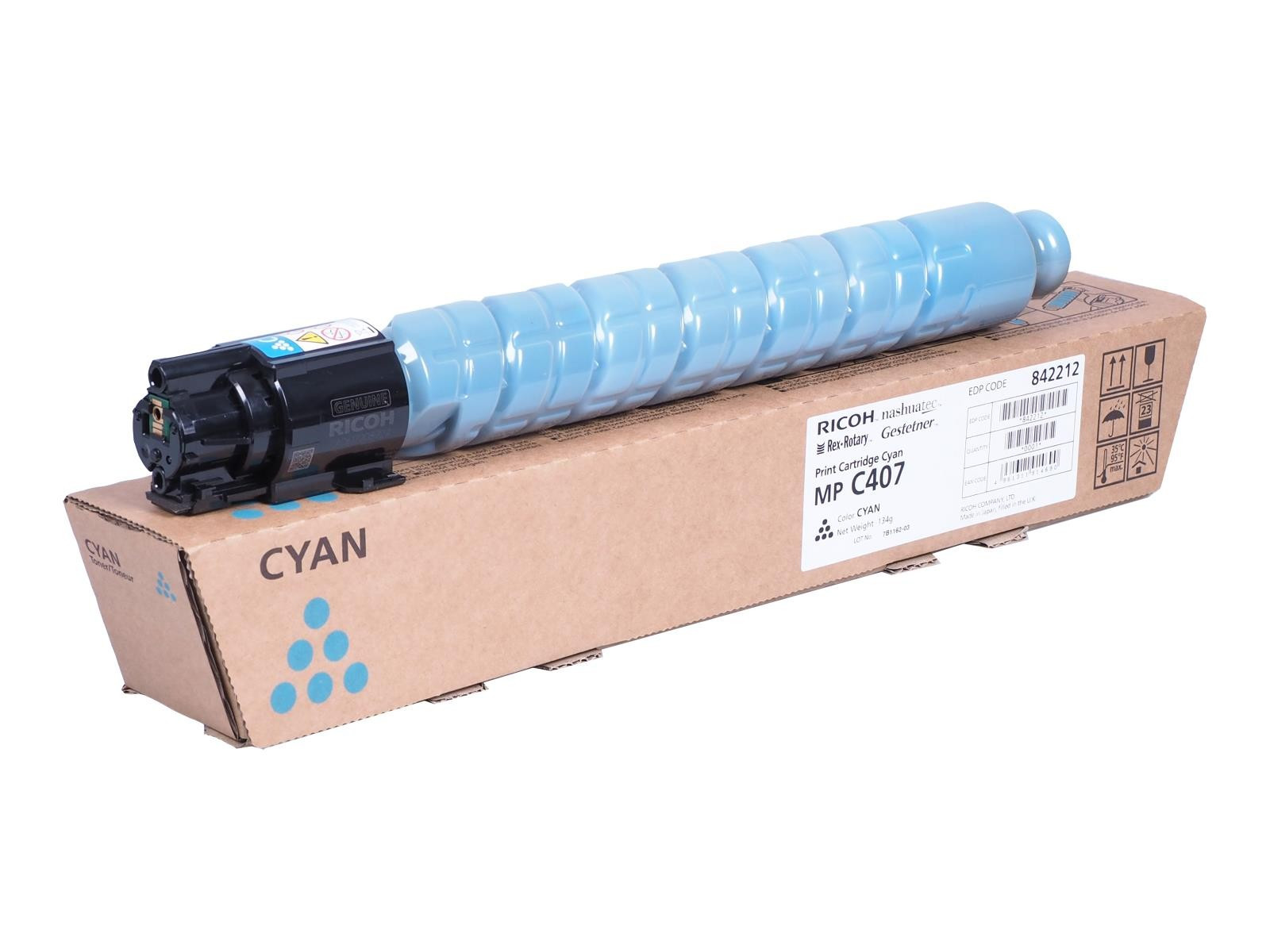 Ricoh MPC407 Toner Cyan