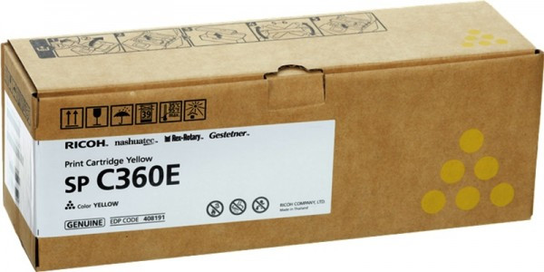 Ricoh SPC360E Toner Yellow