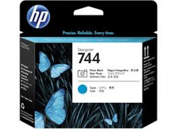 HP F9J86A Patron Photo Bk&Cy.Printhead No.744
