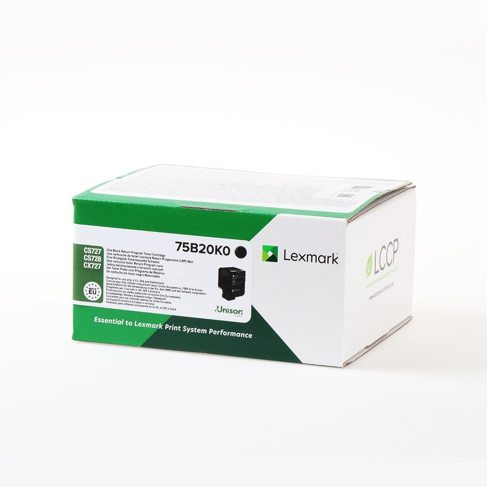 Lexmark CS/CX727/CS728 Return Toner Black 13K 75B20K0