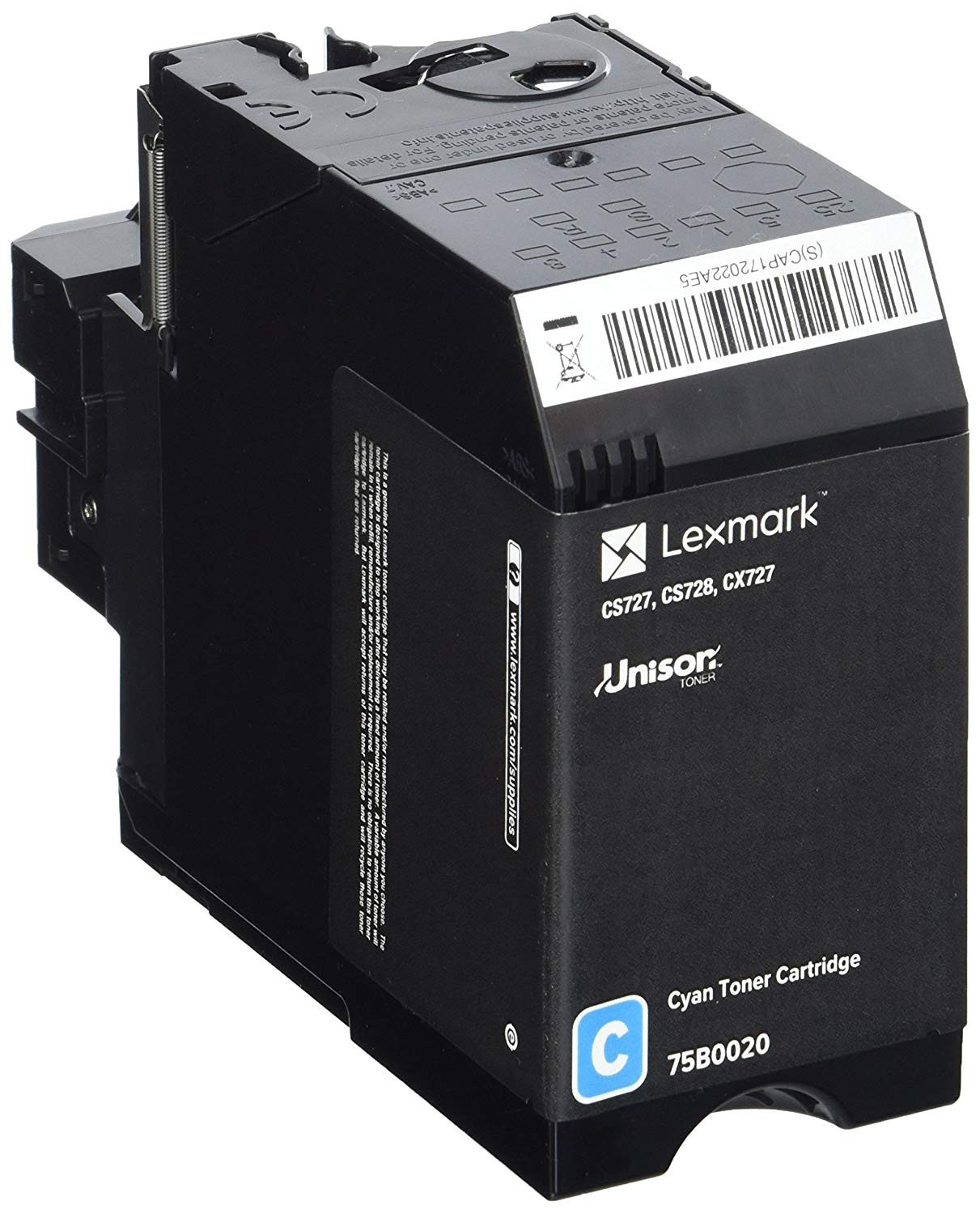Lexmark CS/CX727/CS728 Toner Cyan 10K 75B0020