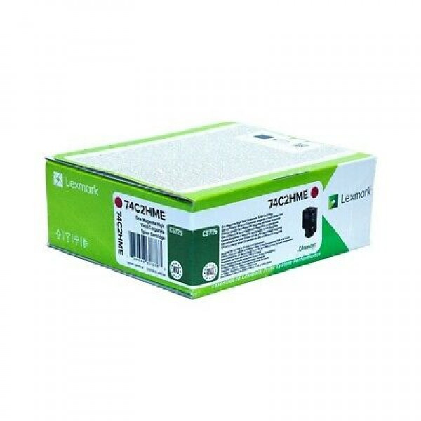 Lexmark CS725 High Corporate Toner Magenta 12K 74C2HME