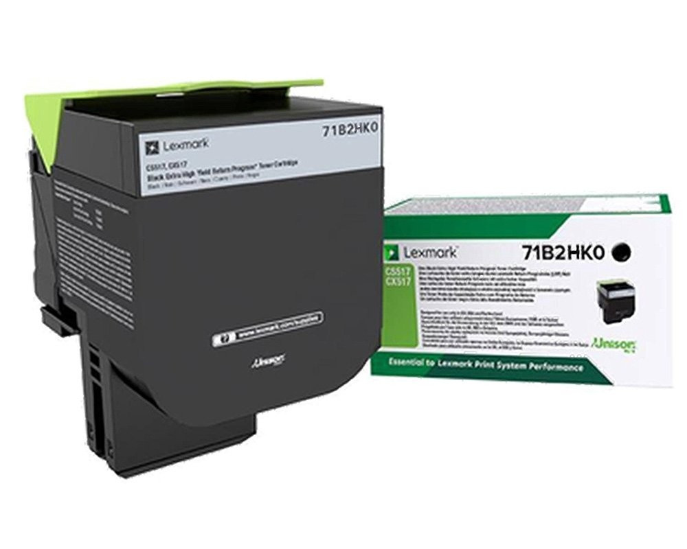 Lexmark CS/CX/417/517 Extra High Return Toner Black 6K 71B2HK0