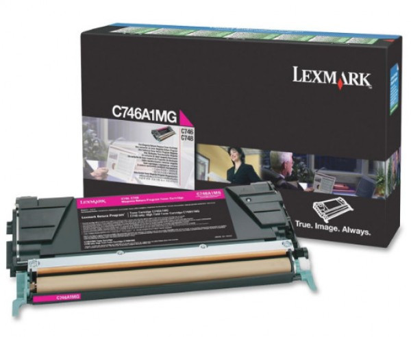 Lexmark C746/C748 Return Toner Magenta 7K C746A1MG