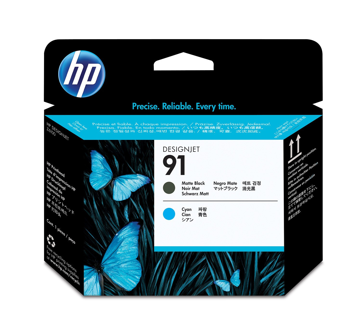 HP C9460A P.head M.Bk&Cyan No.91