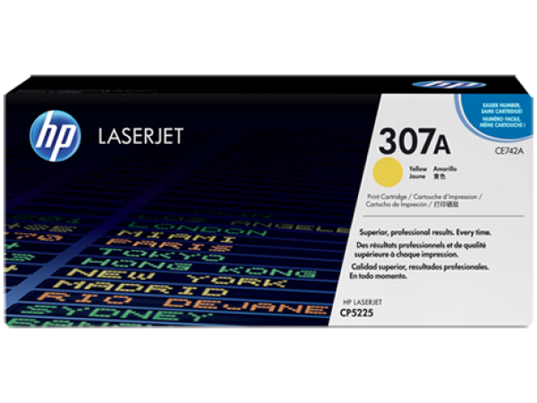 HP CE742A Toner Yellow 7.300 oldal kapacitás No.307A
