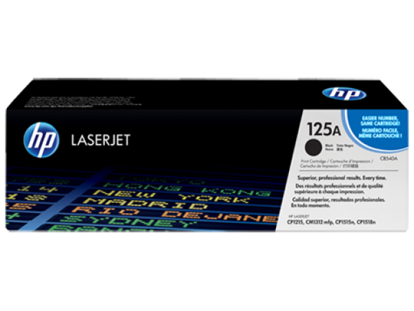 HP CB540A Toner Black 2.200 oldal kapacitás No.125A