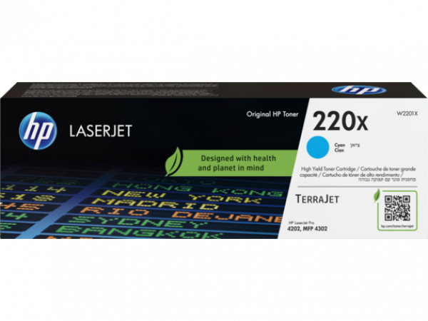 HP W2201X Toner Cyan 5.500 oldal kapacitás No.220X