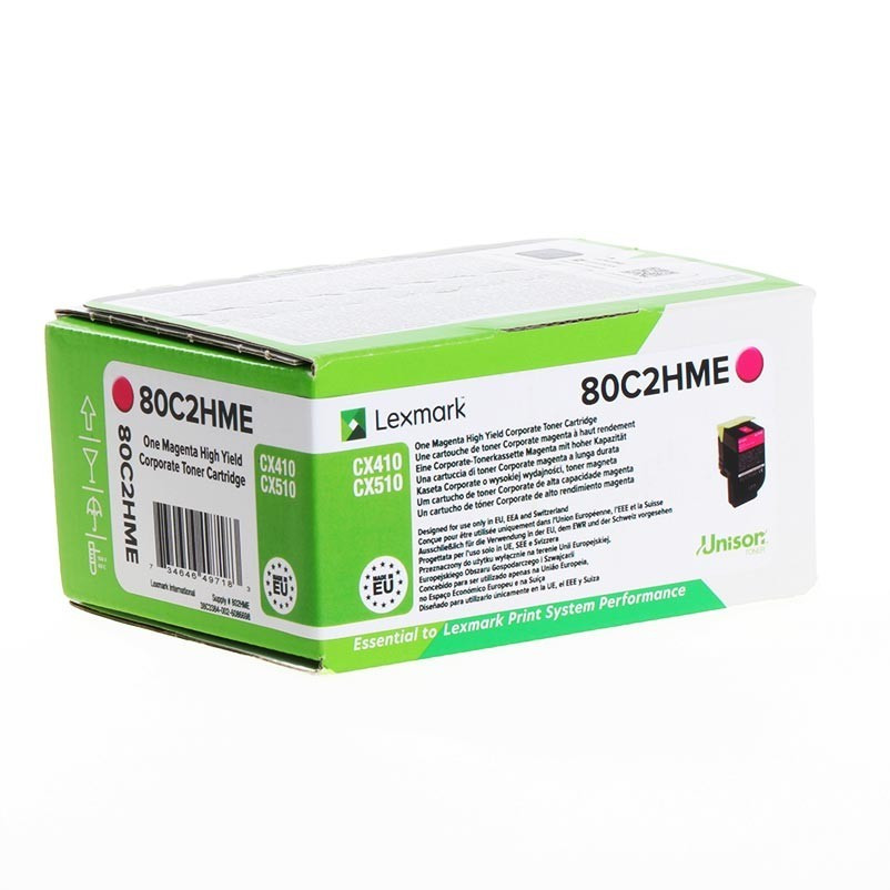 Lexmark CX410/510 High Corporate Toner Magenta 3K 80C2HME