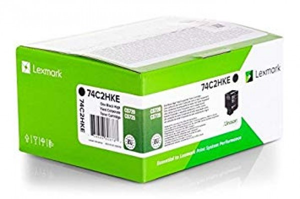 Lexmark CS720/CS725 High Corporate Toner Black 20K 74C2HKE