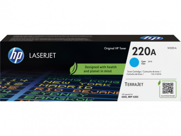 HP W2201A Toner Cyan 1.800 oldal kapacitás No.220A