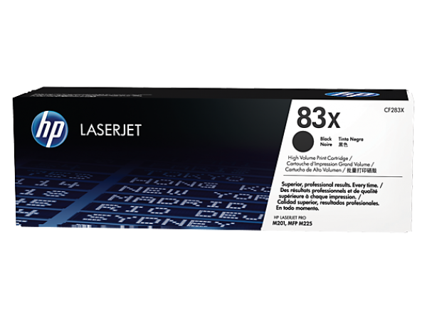 HP CF283X Toner Black 2.200 oldal kapacitás No.83X