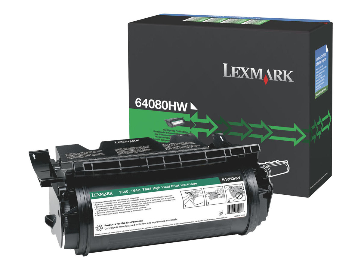 Lexmark T64x High Corporate Toner 21K 64080HW
