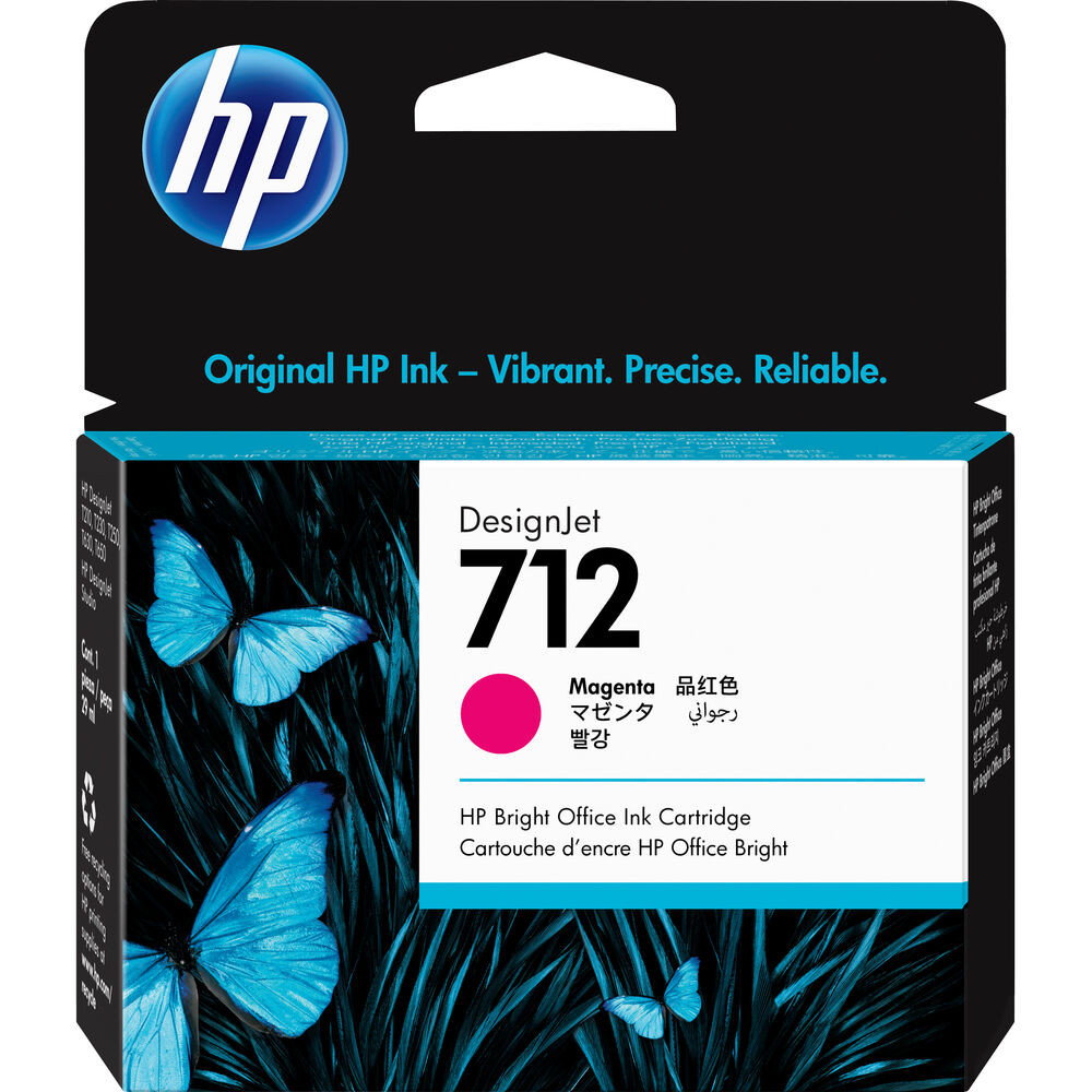 HP 3ED68A Patron Magenta 29ml No.712