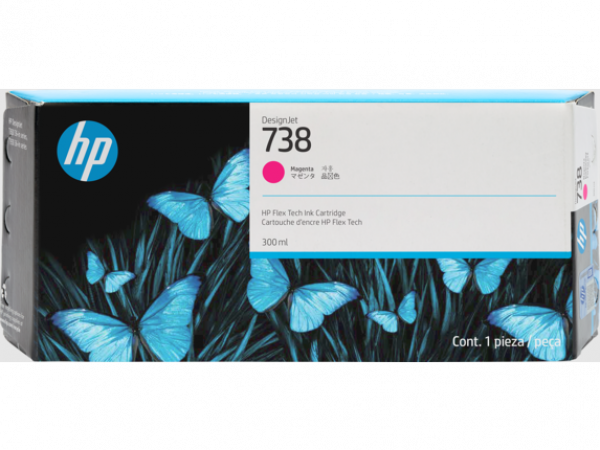 HP 676M7A Patron Magenta 300ml No.738 /o/