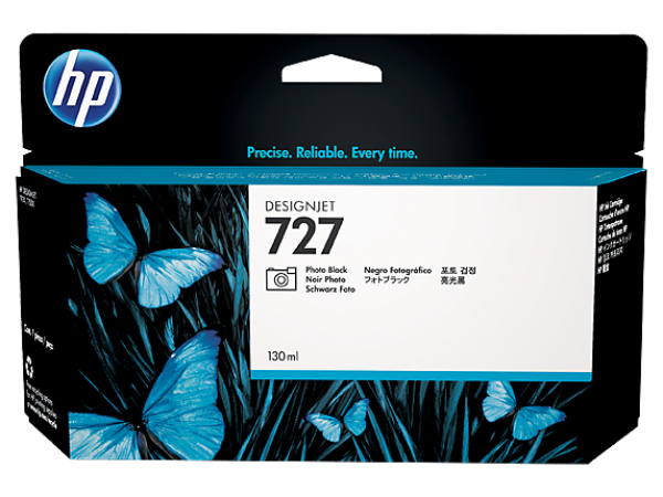 HP B3P23A Patron Photo Bk 130ml No.727