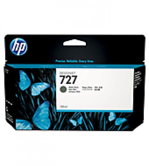 HP B3P22A Patron Matt Bk 130ml No.727