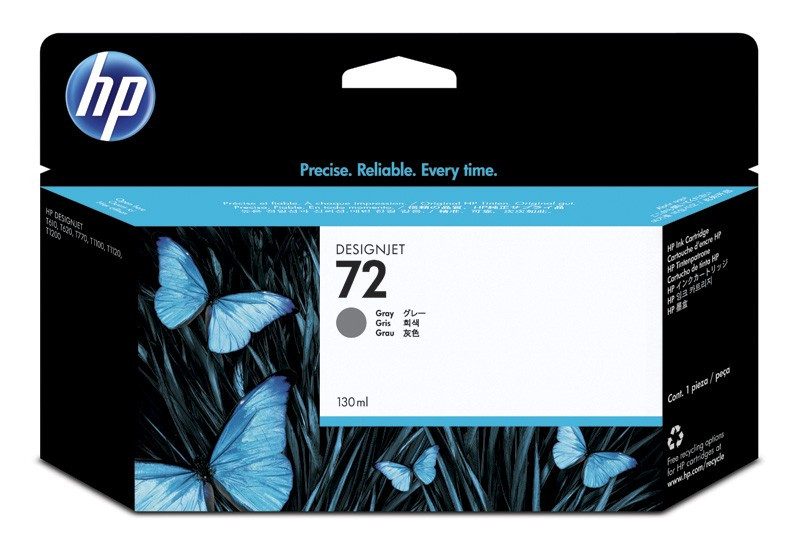 HP C9374 Patron Gray 130ml No.72
